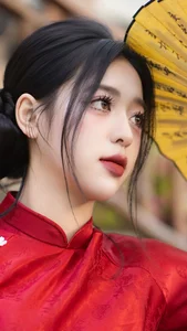 Timeless Elegance in Crimson and Gold-0