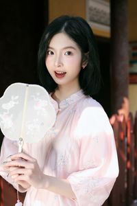 Elegant Vietnamese Girl on Red Lantern Street: Captivating Style & Cultural Charm-7