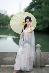 The Ethereal Grace of Da Xi Dacy in Art Language Vol.8897 by the Lake-23