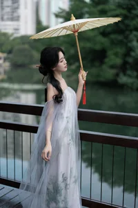 The Ethereal Grace of Da Xi Dacy in Art Language Vol.8897 by the Lake-35