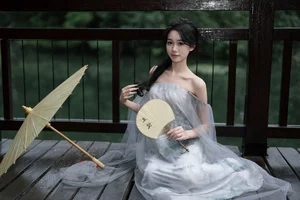 The Ethereal Grace of Da Xi Dacy in Art Language Vol.8897 by the Lake-11