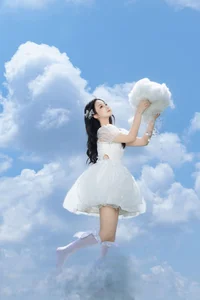 Dreamy Cloud-Inspired Art Photography Featuring Gao Gao Zhang Gao Gao | YiTuYu Art Language Vol.9319 Ethereal Portrait Series-11