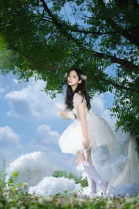 Dreamy Cloud-Inspired Art Photography Featuring Gao Gao Zhang Gao Gao | YiTuYu Art Language Vol.9319 Ethereal Portrait Series-2