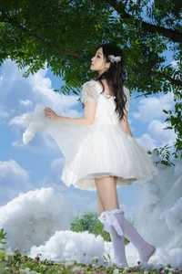 Dreamy Cloud-Inspired Art Photography Featuring Gao Gao Zhang Gao Gao | YiTuYu Art Language Vol.9319 Ethereal Portrait Series-8