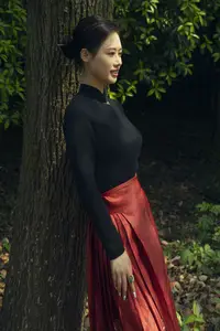 Chenaling_CL's Grace with Classic Horse Skirt in YiTuYu Vol.8784 Collection-20