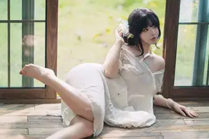 Coser yuuhui - Spring Song Part01: Ethereal Beauty by the Window, Awakening the Senses.-5