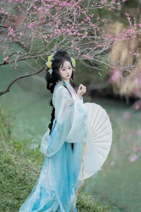 Ethereal Hanfu Beauty in Meiling Plum Forest - YiTuYu Vol.8870 Jiao Yi Zhi Sui Sui-11