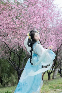 Ethereal Hanfu Beauty in Meiling Plum Forest - YiTuYu Vol.8870 Jiao Yi Zhi Sui Sui-14