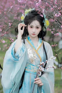 Ethereal Hanfu Beauty in Meiling Plum Forest - YiTuYu Vol.8870 Jiao Yi Zhi Sui Sui-13