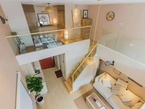 Modern 40m² Loft Apartment with 2 Bedrooms and Japanese Tea Room: Small Space Design Inspiration for Minimalist Living-6