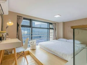 Modern 40m² Loft Apartment with 2 Bedrooms and Japanese Tea Room: Small Space Design Inspiration for Minimalist Living-7