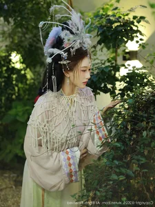 Elegant Classical Asian Fashion Photography Featuring Li Shuang'er in XiuRen No.10736 – A Blend of Traditional Grace and Modern Sophistication.-24