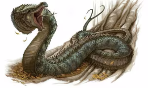 Unraveling the Basilisk: The 'King of Snakes' with a Petrifying Gaze in European Legend-5