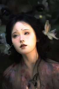 Elegant Portrait Photography: Art Language Vol.9382 Featuring Zhi Chun He – Artistic Fashion Inspiration and High-Resolution Aesthetics for Minimalist Style Lovers-5