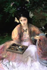 Elegant Portrait Photography: Art Language Vol.9382 Featuring Zhi Chun He – Artistic Fashion Inspiration and High-Resolution Aesthetics for Minimalist Style Lovers-7