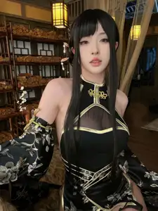 Coser Qing Shui You Nai: Jin Zhi Yu Ye – Captivating Oriental Elegance-0