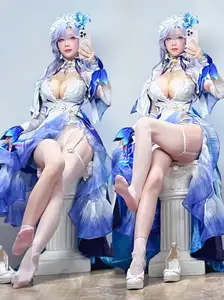 Coser Shui Miao aqua as Cantarella (Wuthering Waves): Alluring & Exquisite in Every Detail-1