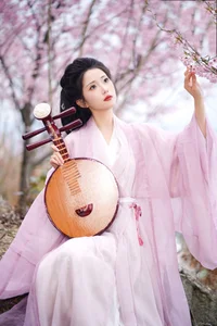 Ethereal Beauty of Tu Ya W in YiTuYu Vol.8967 Amidst Cherry Blossoms-1