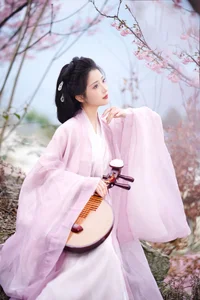 Ethereal Beauty of Tu Ya W in YiTuYu Vol.8967 Amidst Cherry Blossoms-5