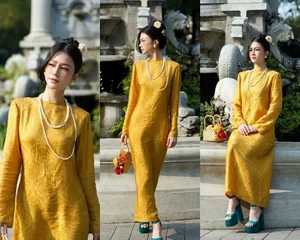 Timeless Elegance: "Quang Ninh Beauty" Tran Ngoc Bich Captivates in Traditional Vietnamese Ao Dai-2