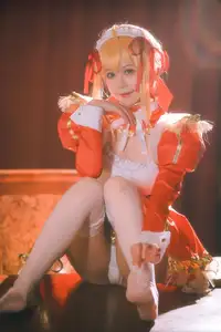 Coser Xing Dai Lu Lu as Charming Nero Maid: Special Photo Collection (35P)-3