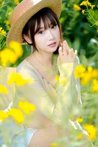 Dreamy Spring in Rapeseed Field YiTuYu Vol.8968 Bing Leng Qi E-10