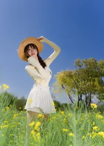 Dreamy Spring in Rapeseed Field YiTuYu Vol.8968 Bing Leng Qi E-2