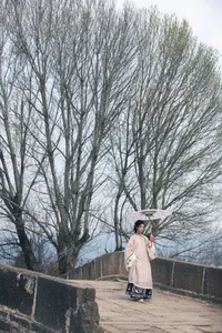 Timeless Elegance of Yi Ming in Art Language Vol.8869 - A Poetic Riverside Muse-5