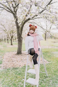 Elegant Art Photography: Wan Xi in YiTuYu Art Language Vol.9336 – Ethereal Golden Hour Portraits and Aesthetic Fashion-10