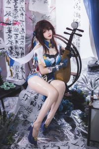Coser Xueqing astra as Ruan Mei Honkai Star Rail: Elegant Artistic Portrayal (84P)-9
