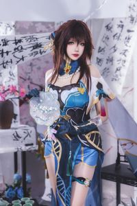 Coser Xueqing astra as Ruan Mei Honkai Star Rail: Elegant Artistic Portrayal (84P)-18