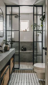 Modern Walk-in Shower Trends 2026: Sleek, Space-Saving Designs for Contemporary Bathroom Renovations and Minimalist Home Interiors-10