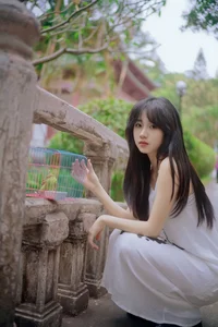 Ethereal Outdoor Portrait Photography featuring Xiao Yi – YiTuYu Art Language Vol.9314 Aesthetic Sun-Drenched Series-7