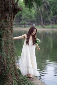 XVG No.9: Long-Haired Muse in a Dreamy Garden Serene and Pure Beauty-1
