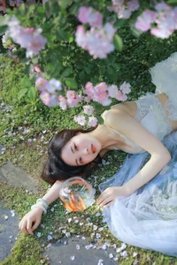 Ethereal Garden Muse YiTuYu Vol.8955 Featuring Hua Zhuang Shi Tian-0