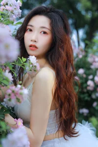 Ethereal Garden Muse YiTuYu Vol.8955 Featuring Hua Zhuang Shi Tian-8