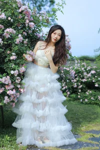 Ethereal Garden Muse YiTuYu Vol.8955 Featuring Hua Zhuang Shi Tian-2