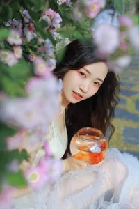 Ethereal Garden Muse YiTuYu Vol.8955 Featuring Hua Zhuang Shi Tian-19