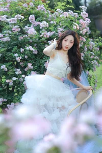 Ethereal Garden Muse YiTuYu Vol.8955 Featuring Hua Zhuang Shi Tian-20