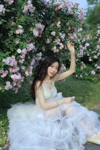 Ethereal Garden Muse YiTuYu Vol.8955 Featuring Hua Zhuang Shi Tian-9