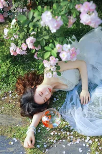 Ethereal Garden Muse YiTuYu Vol.8955 Featuring Hua Zhuang Shi Tian-1