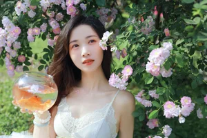 Ethereal Garden Muse YiTuYu Vol.8955 Featuring Hua Zhuang Shi Tian-25