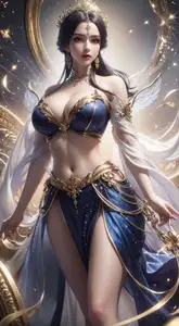 Celestial Goddess: Mystical Power in 百炼成神 AI Art Part03-5