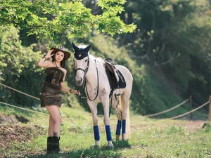 Wild Spirit: Sweet and Cool Denim Style in YiTuYu艺图语 Vol.8874 z - A Forest Adventure-4