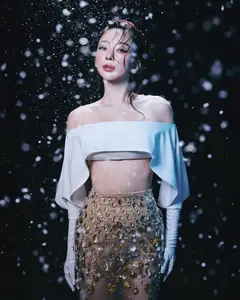 Toc Tien Transforms into a Magnificent 'Snow Princess' Enchanting Art Photo Set for Fandom-0