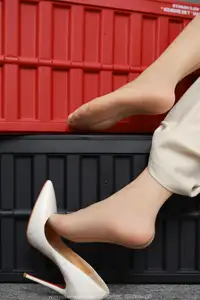 Elegant Allure: IESS Chinese Model Xiao Jie's Captivating Legs & Heels, SXJ No.2098 Collection-16