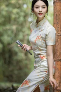 Ethereal Elegance: Yi Ming’s Timeless Portraits at the Hidden Guangzhou Orchid Garden-13