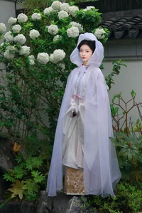 Ethereal Whispers: Nan Gua Zhou Amidst the Blooming Hydrangeas | YiTuYu Art Language Vol. 9092-6