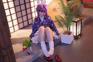 Stunning Blue Archive Igusa Haruka New Year Cosplay by Lunananya | 35P Exclusive High-Quality Photo Collection-1