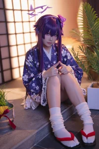 Stunning Blue Archive Igusa Haruka New Year Cosplay by Lunananya | 35P Exclusive High-Quality Photo Collection-16